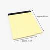 Klassischer A5 Gelber Schreibblock - 2er-Pack