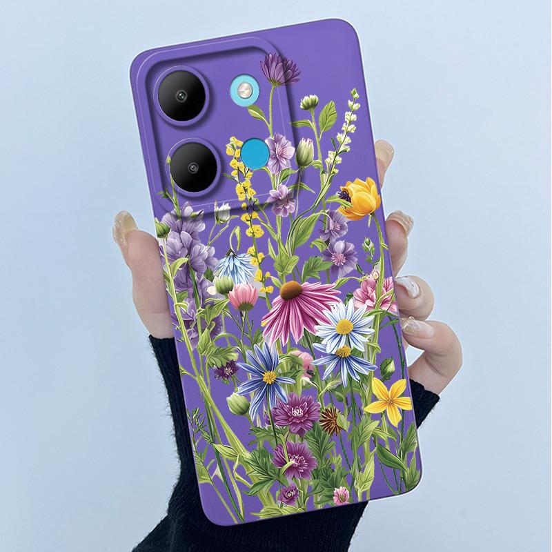 For Infinix Smart 7 X6515 Case Smart 7 HD X6516 Fashion Simplicity Cover Soft Silicone Phone Case For infinix Smart7 Plus Shells