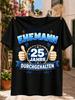 This Is W A Husband Looks Like After 25 Years Gerunisex Thumbs Up Icon With Blue Gold Anniversary Unisex All Tshirt