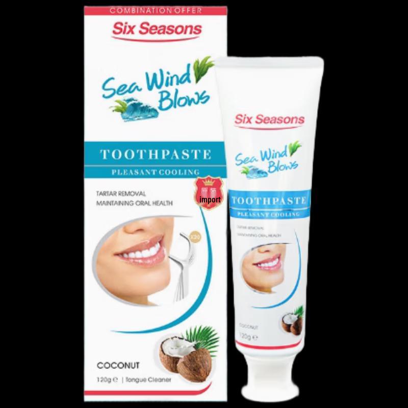 

Sixth Season Relaxing Ice Clear Toothpaste