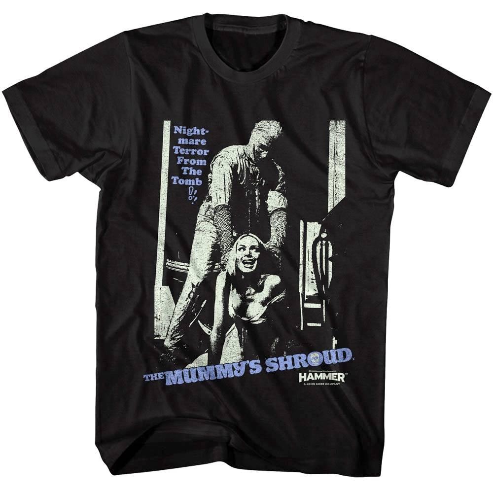 Mummy Shroud Nightmare Terror from the Tomb Men T Shirt XL