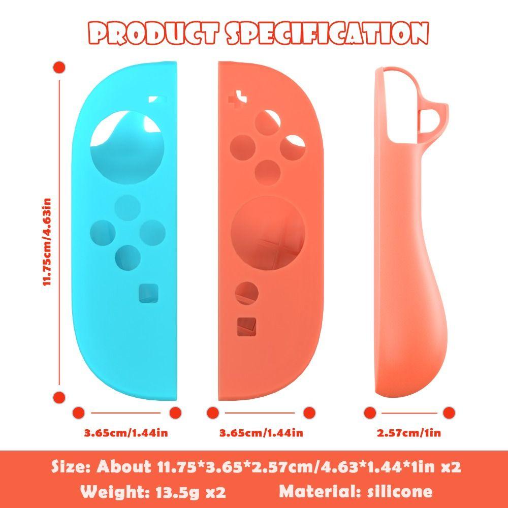 Replacement Handle Silicone Case for Switch 2 Joy-con Handheld Game Console