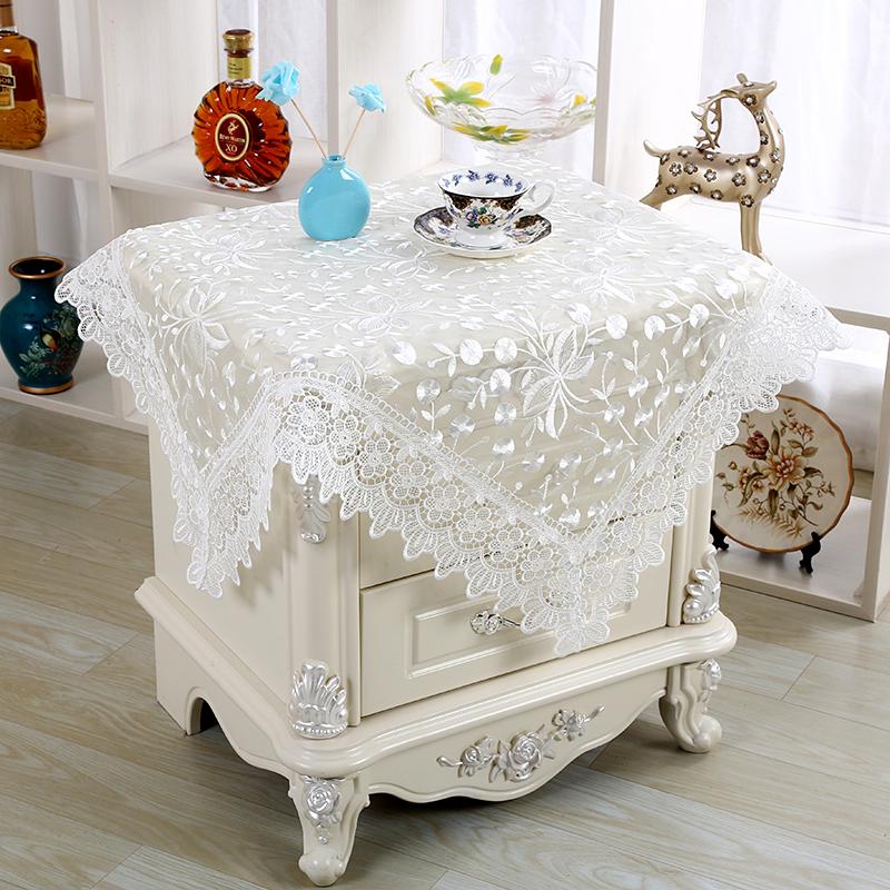 Față de masă brodata de lux Europa Masa Masa de sufragerie Fata de masa de papadie Fata de masa din Dantela Dulap TV Husa de praf de pantofi
