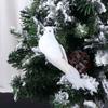 With Clip Handmade Home Furnishing Wedding Decoration Feather Bird Dove Fake Bird Imitation Bird
