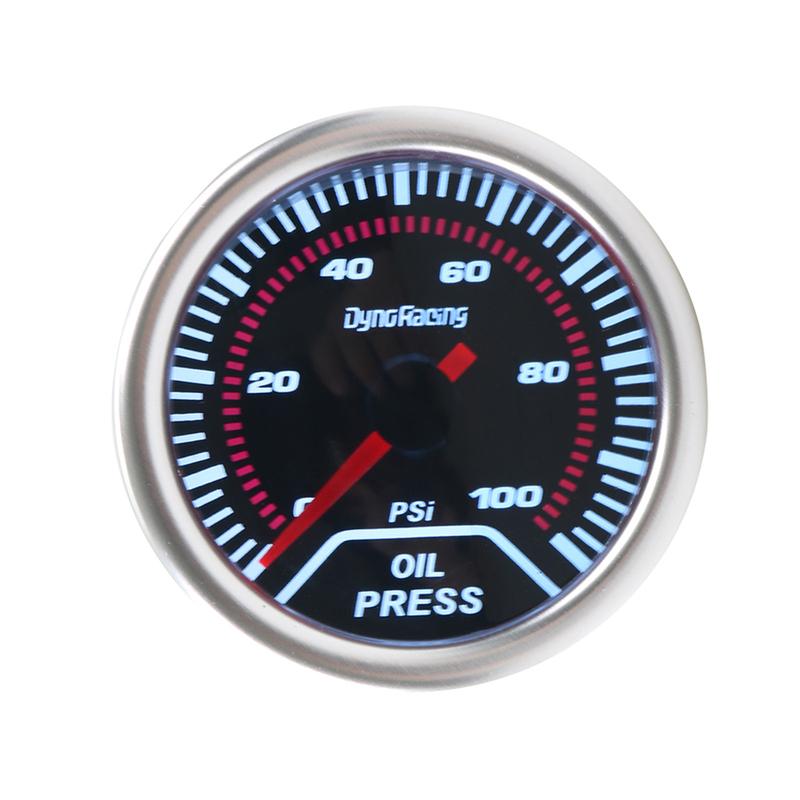2" 52mm Auto Oil Pressure Gauge 0-100 PSI Car Oil Pressure Meter with Sensor