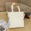 Schoolbag New High-value Japanese Ins Fresh and Sweet Plaid Girl Make-up Bag Light Shopping Large-capacity Messenger Bag