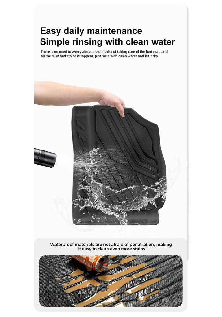 TPE Floor Mats & Trunk Liner for 2023-2025 Stargazer Cars