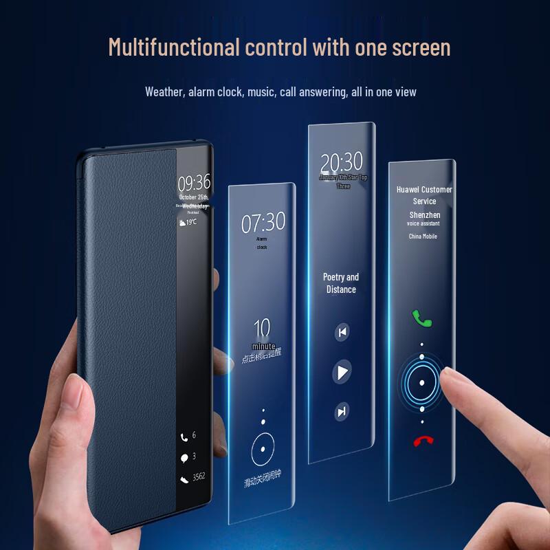 Honor Magic Series PU Leather Flip Phone Case