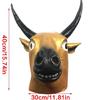 Halloween Ox Mask Animal Cosplay Mask Full Head Latex Mask For Women Man Cosplay Parties, Masquerade Animal Mask
