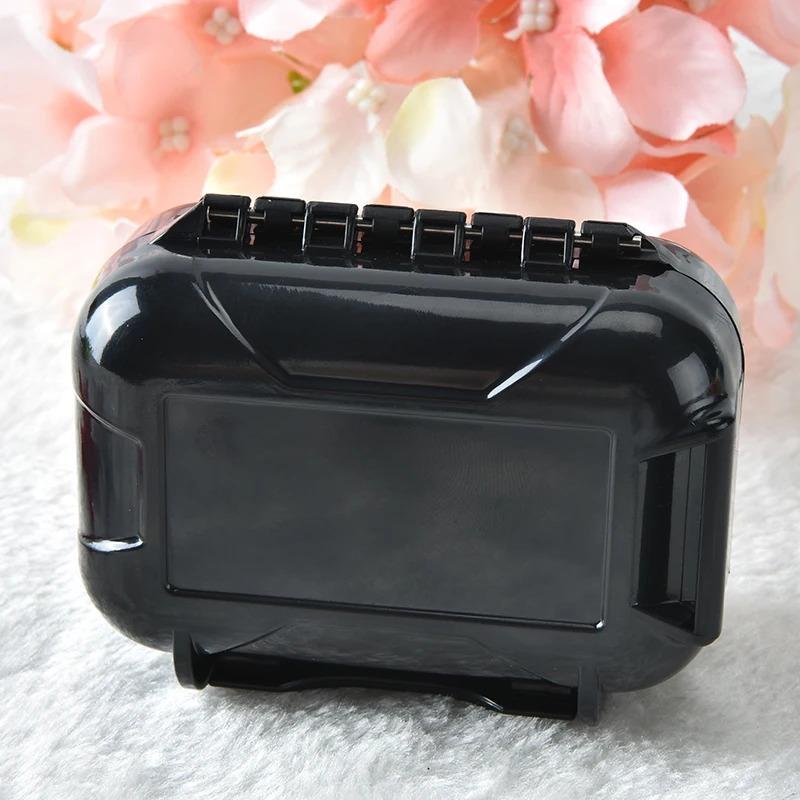1PCS Waterproof Portable Earphone Case Hard Carrying Box Pressure-resistant Earphone Box Multi-functional Jewelry Storage Box