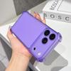 3D Airbag Matte Candy Color Clear Soft Case For For Iphone 17 16 15 14 13 Pro Max Silicone Shockproof Cover Transparent Shell fundas