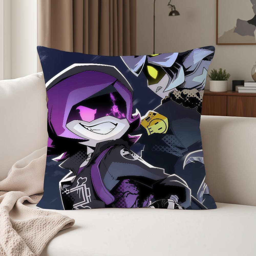 Anime M-Mord D-Drohnen Kissenbezug Geeignet für Schlafzimmer Wohnzimmer Autos Heimdekoration