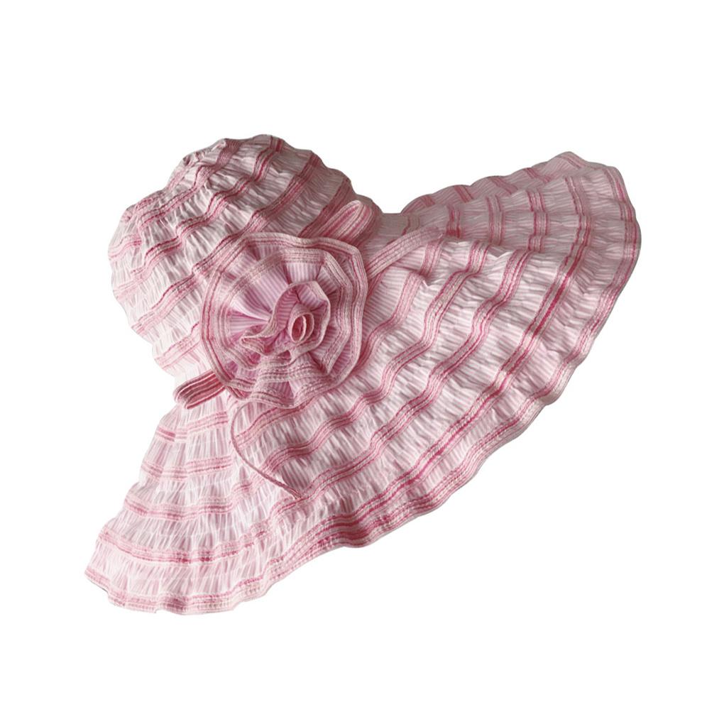 

Солнечная шляпа женская с широкими полями летняя дышащая кепка защита от УФ лучей складная пляжная шляпа светло-розовый