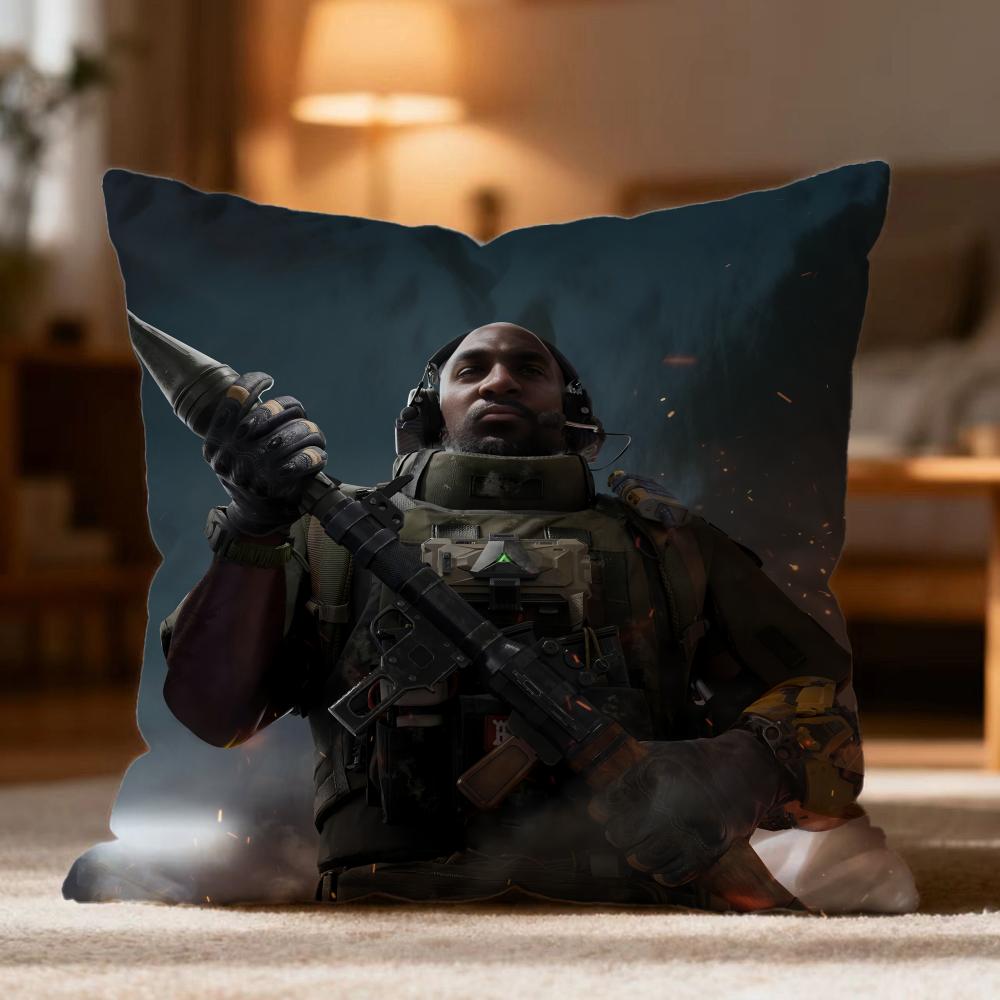 Fashion DDelta Forceer Cushion Cover Soft Washable Pillow Case Multi-Scene for Couch Bed Travel Office Use