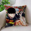 Hot Anime M-Mashle Cartoon Cushion Cover Polyester Sofa Cushions Decorative Throw Pillows Home Decoration Pillowcover