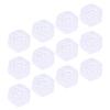 12Pcs Double-Side Foldable Compact Makeup Mirror Portable Pocket Mirror for Women Travel Daily Use Rose Gold Tool