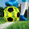1pc Soccer Art Energy Style Foot-Friendly, Anti-Slip and Wear-Resistant, High Elasticity, Size 5 Indoor/Outdoor Universal Soccer Ball/Football Q261047