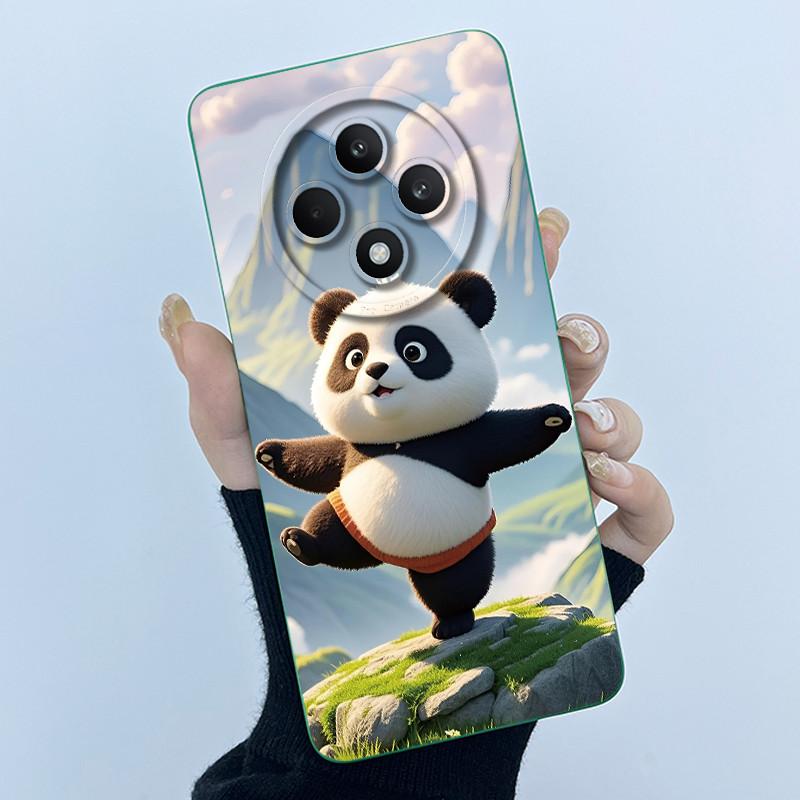 For OPPO Reno 12F Case Lovely Cartoon Painted Phone Case For OPPO F27 Pro Reno 12 FS 12F Reno12F 5G Soft Cover OPPOF27 TPU Funda