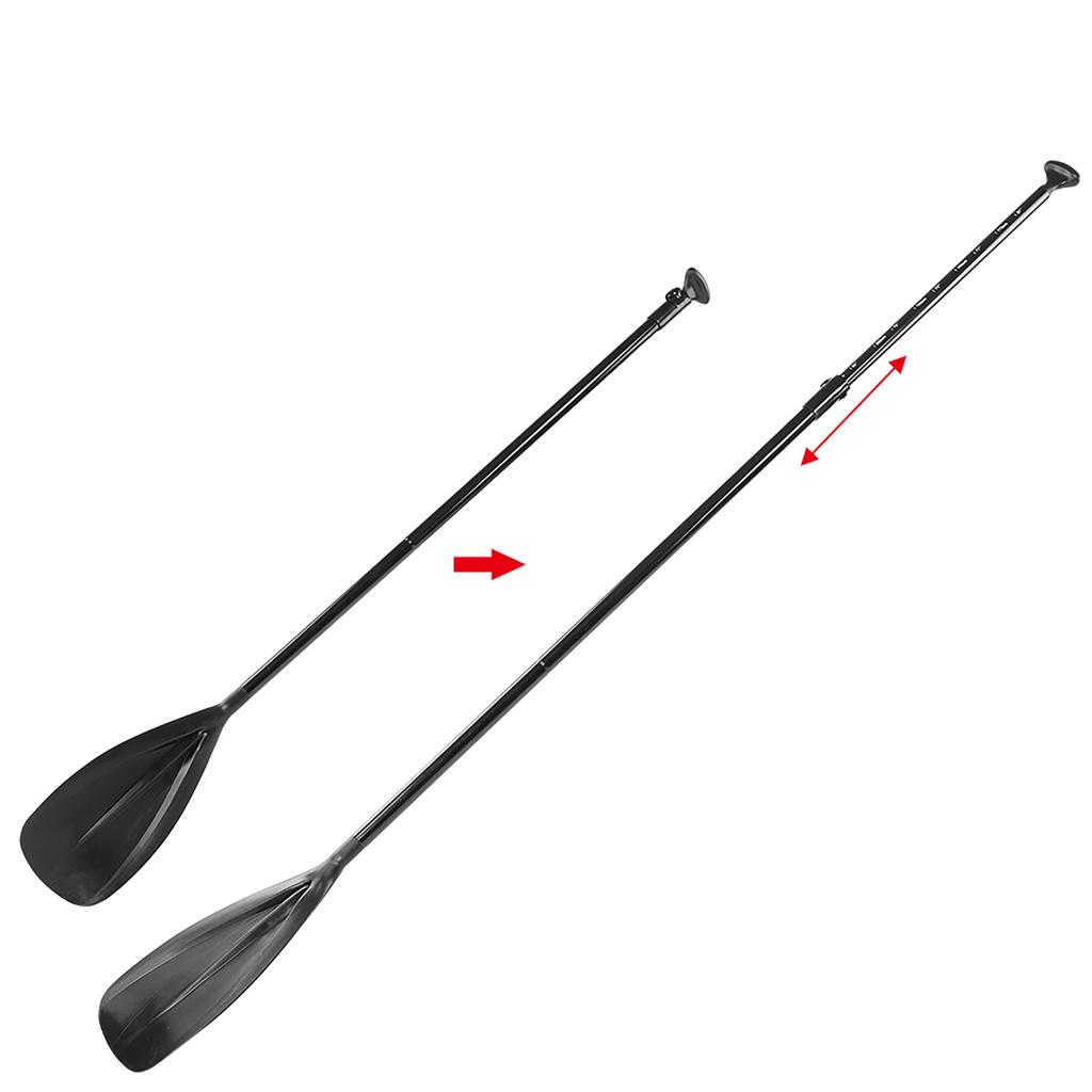 Surfboard SUP 2 Section Aluminum Adjustable Paddle for Boating Kayaking Surfing