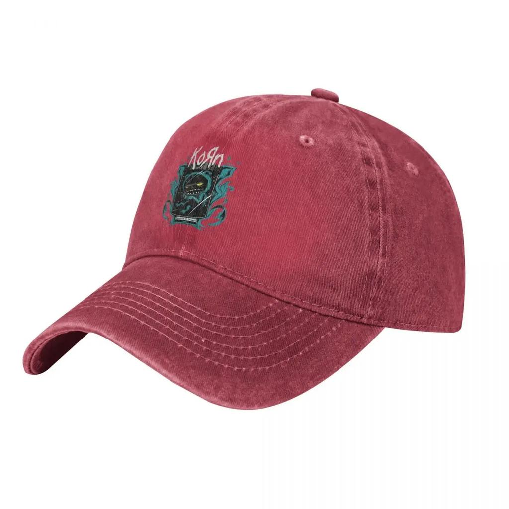 Korn Band KORN Demin Cap Lightweight Summer Hat Mens Baseball Cap