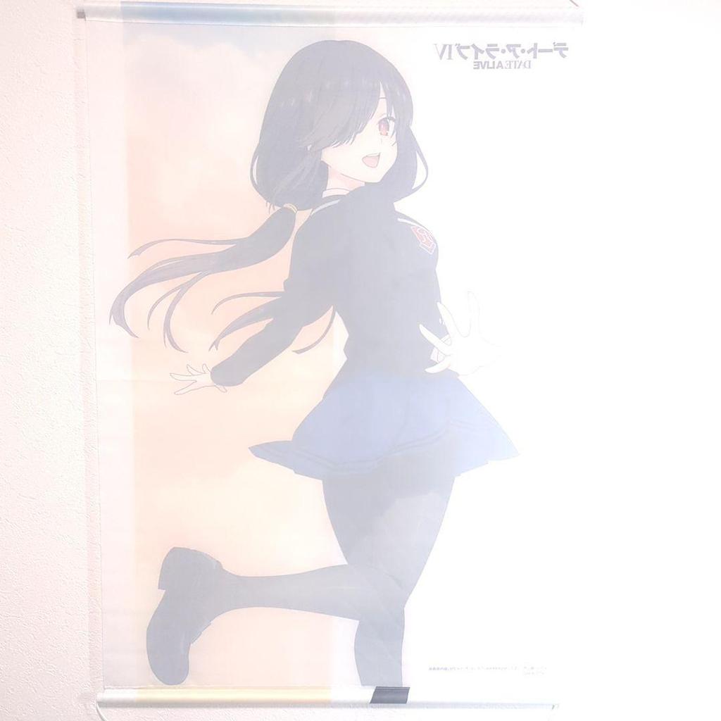 [USED] Date A Live IV Animate Complete Volume Purchase Bonus B2 Tapestry Tokisaki Kurumi