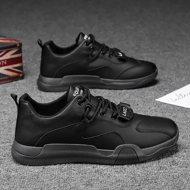 New Men's Autumn Footwear Leather Casual Shoes Retro Fashion Winter Luxury Sneakers Men Designer Shoes Lace-up Zapatos De Hombre