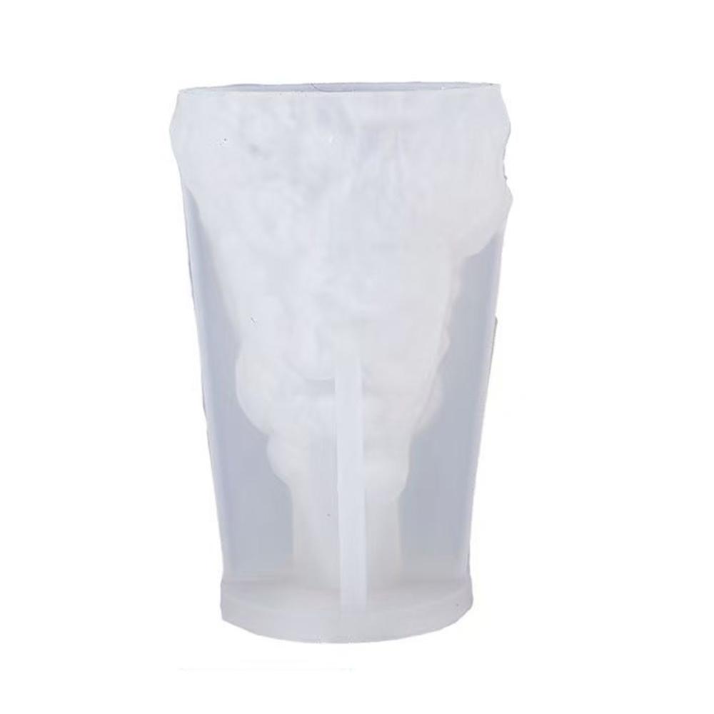 Scented Candle Mold Silicone Cat-Shaped Mold Resin Casting Kit Realistic Silicone Mold For Craft Workshops Candle Making Home