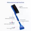 Two-in-One Snow Shovel & Ice Scraper: Winter Glass Cleaning Brush