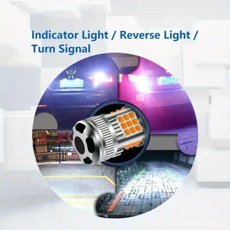 LED Car Brake Light 1156 1157 7440 Ultra Bright 3030 Chip Turn Signal Bulb 2pcs