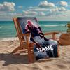 Custom Name Ultra-Soft Beach Towel with Spider Man Theme,Ideal for Pool - Camping, Diving - Perfect Travel Essential, Vibrant Beach Towel.