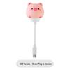 USB Voice-Controlled Dimmable Night Light for Children's Room