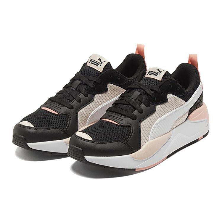 Puma X-Ray Zapatillas Deportivas Casuales Retro Duraderas Hombre Zapatillas Negro Rosa Blanco 372602-27