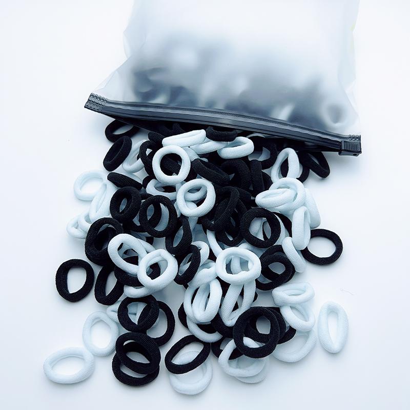 100 Stück elastische Haargummis für Kinder, Haarspangen, Haarbänder, Haaraccessoires für Mädchen, Haargummis, Haarspangen, Stirnbänder, Baby-Haaraccessoires