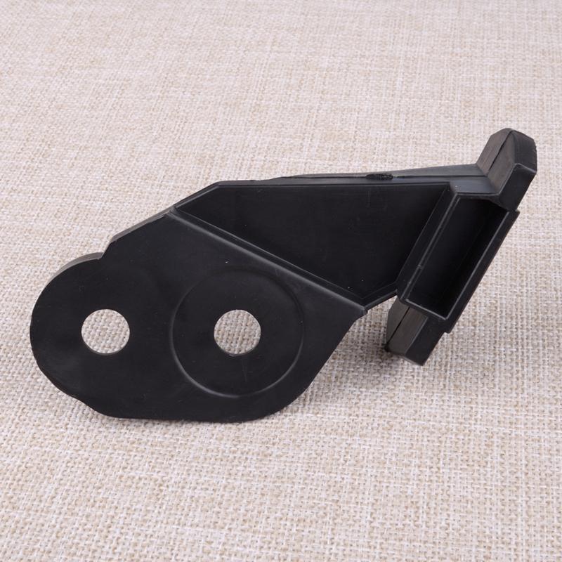51118195295 Front Left Bumper Cover Mount Support Bracket Fit for BMW 3 Series E46 1998 1999 2000 2001 2002-2006 Black Plastic