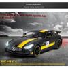 1/24 Scale Simulation Mercedes Benz GT AMG Alloy Sports Car Diecast Model Decorative Trendy Ornaments for Friend Gift Collection