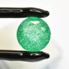 Natural Emerald Loose Gemstone Pure Quality 14x14 mm Round Shape for Jewelry Making and Crafts