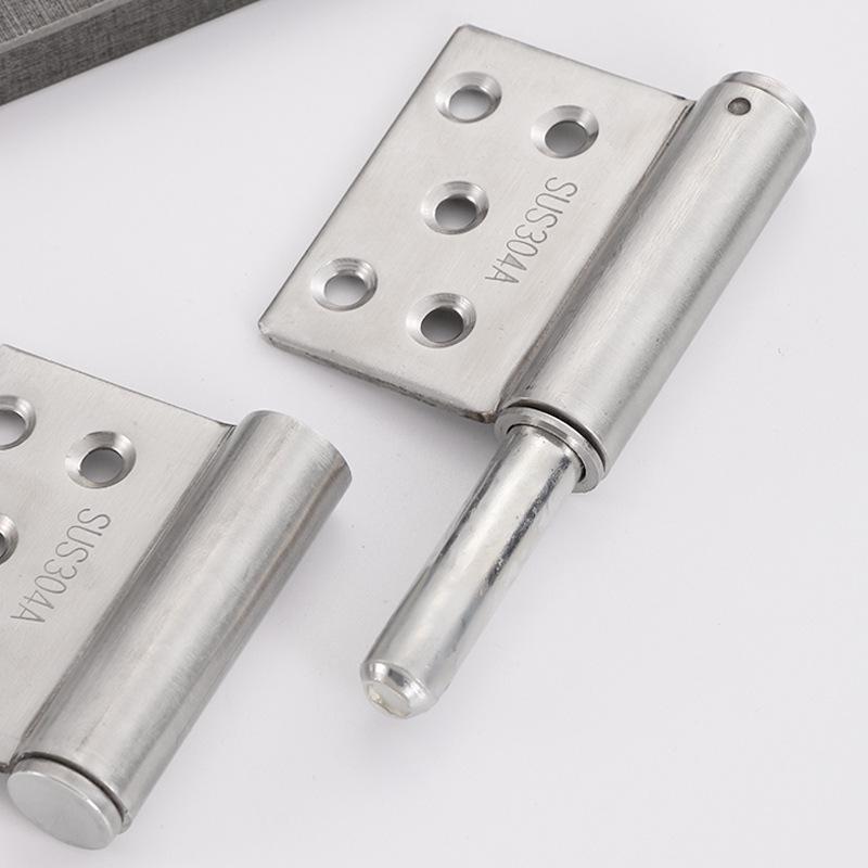Removable 304 Stainless Steel Flag Hinge for Bathroom and Fire Doors