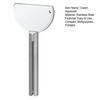 Toothpaste Squeezer Metal Tube Squeezer Stainless Steel Key Shape Manual Toothpaste Roller Portable Tube Wringer for Paint Hair Dye Cream Cosmetic