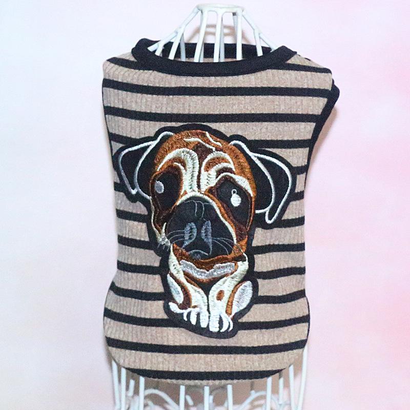 

Одежда для собак Маленькая собачка Тедди Bigbear Летняя одежда Померанский шпиц Щенок Домашний кот Тонкий жилет Щенок Лето Осень XXL