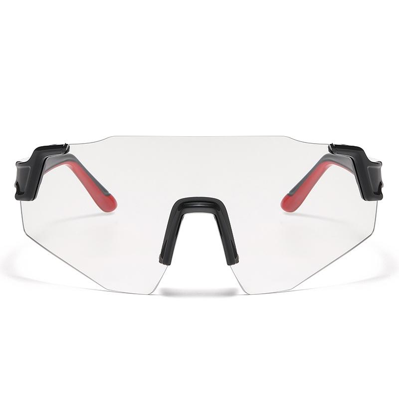 Cycling Glasses Source Outdoor Sports Running Windproof Eye Protection Photosensitive Colorful Color-Changing Sports Sunglasses