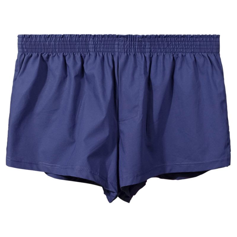 Men's Summer Cotton Boxer Shorts - Loose Fit Trendy Youth Sports Underwear