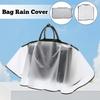 Handbag Raincoat EVA Bag Shield Rectangular/Square Frosted Rainproof Protective Cover Hiking Shopping Backpacks Waterproof Cover