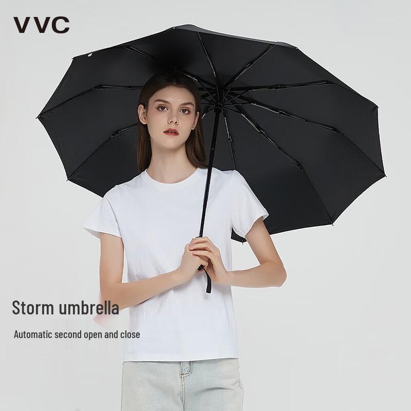 VVC Автоматический трехскладной зонт с защитой от УФ-излучения