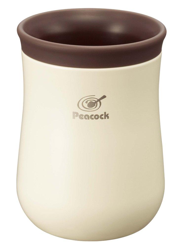 Peacock Stainless Steel Tumbler, 250ml, AFT-25, Ivory