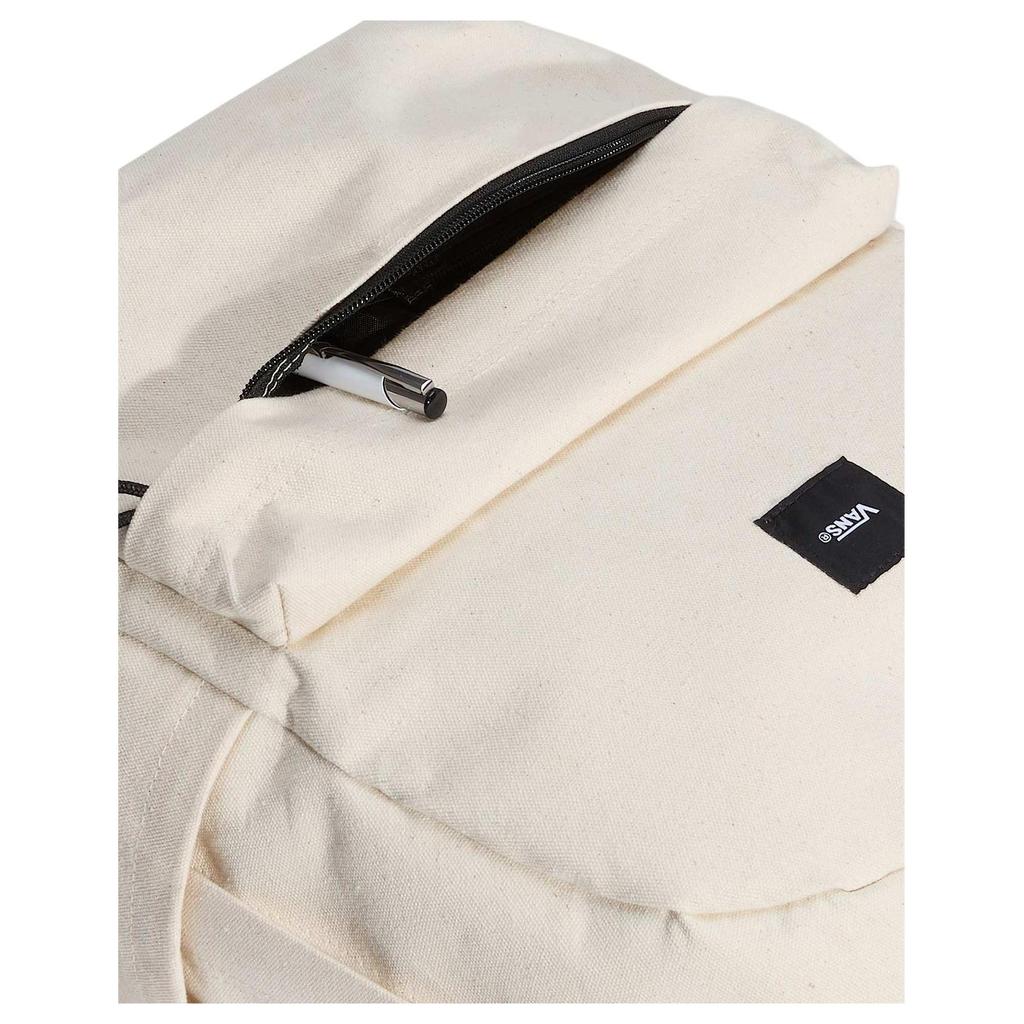 Vans Old Skool Zipper Closure Cotton Backpack Unisex backpack Beige VN000HRJ7VJ