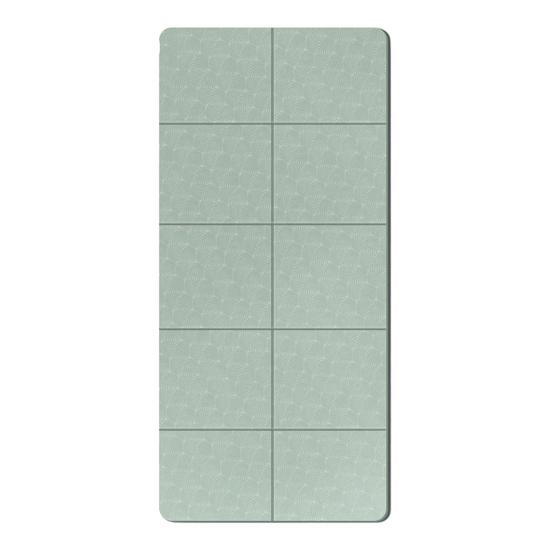 Tappetino Yoga Pieghevole Extra Portatile da Viaggio Spesso in TPE Tappetino da Letto Antiscivolo Uomini Donne Palestra di Casa Allenamento Pilates Esercizio Tappetino per Pavimento
