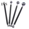 Clay Shaping Tool Set 4Pcs Polymer Set, Sculpting Stick with Stainless Steel Ball, 4 Size DIY Fondant Pottery Modeling Tools Rod