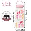 INS Insulated Water Bottle Portable Floral Thermal Cup Drinkware Thermal Water Bottle  Office
