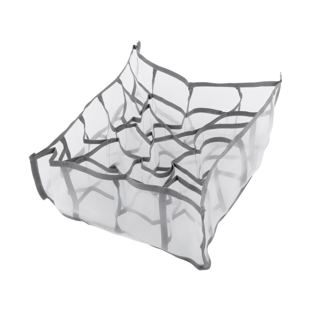 Fits Perfectly Into Drawer Socks Underwear Organizer Organizer Bag Versatile Use Transparent Lid 24-grid Design Compact Size