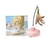Intelligent Automatic Cat-ting Toy - Electrically Activated Feather Cat Toy - Pet Self-amusement and Stress Relief Device